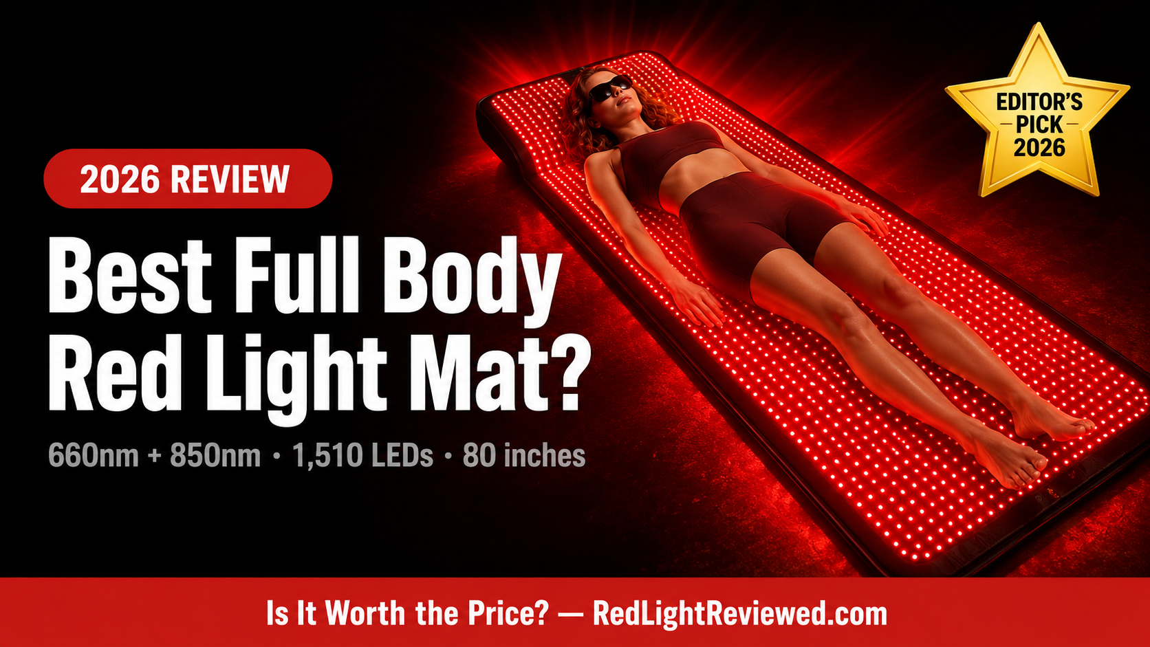 Red Light Therapy Mat Review: Best Full Body Panel for the Price in 2026?