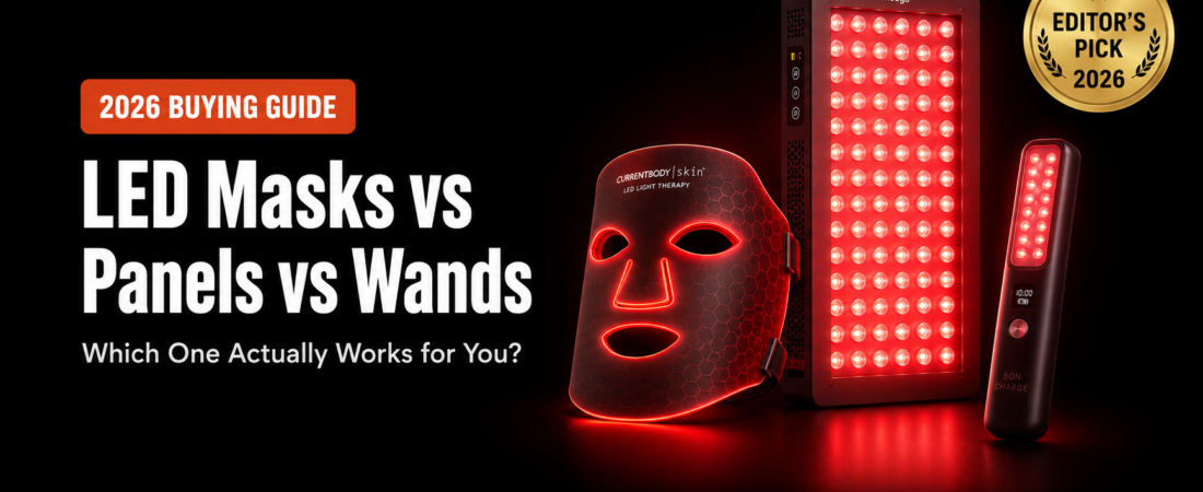LED Masks vs Panels vs Wands: What’s Actually Different?