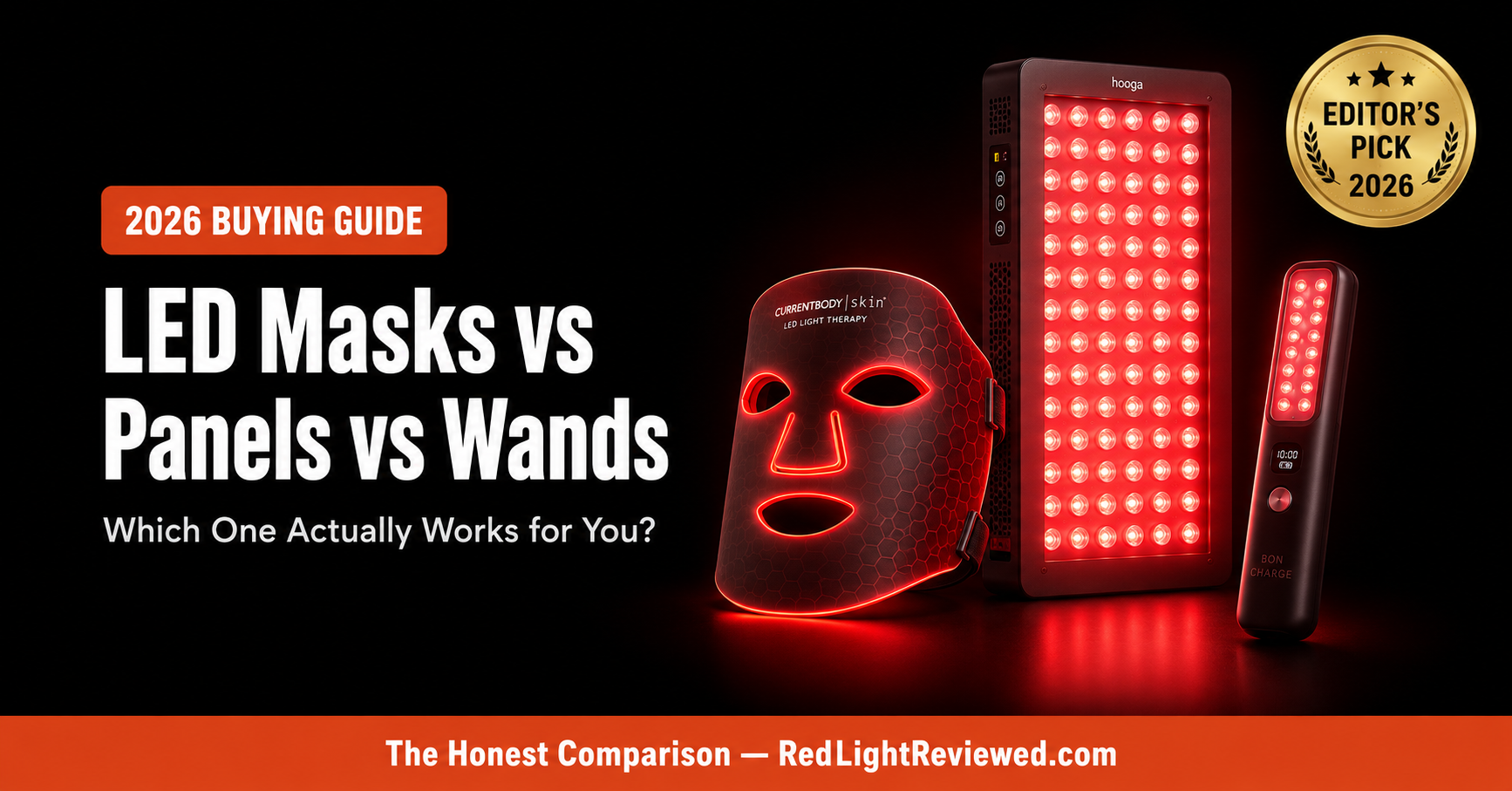 LED Masks vs Panels vs Wands: What’s Actually Different?