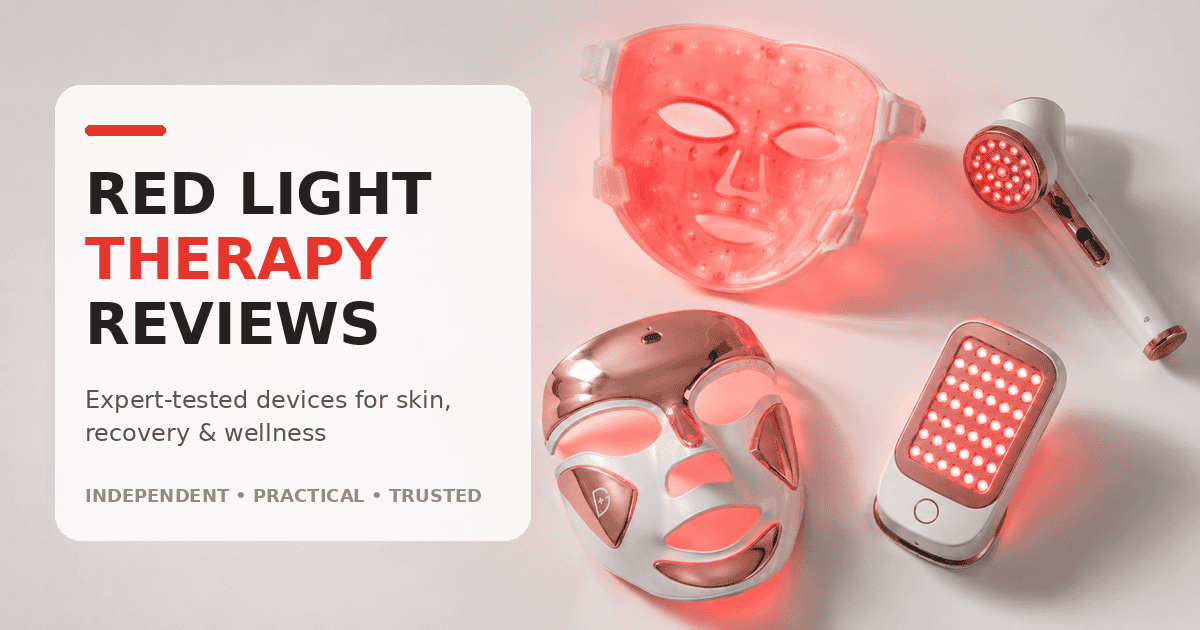 Best Red Light Therapy Devices for Face: Tested & Ranked