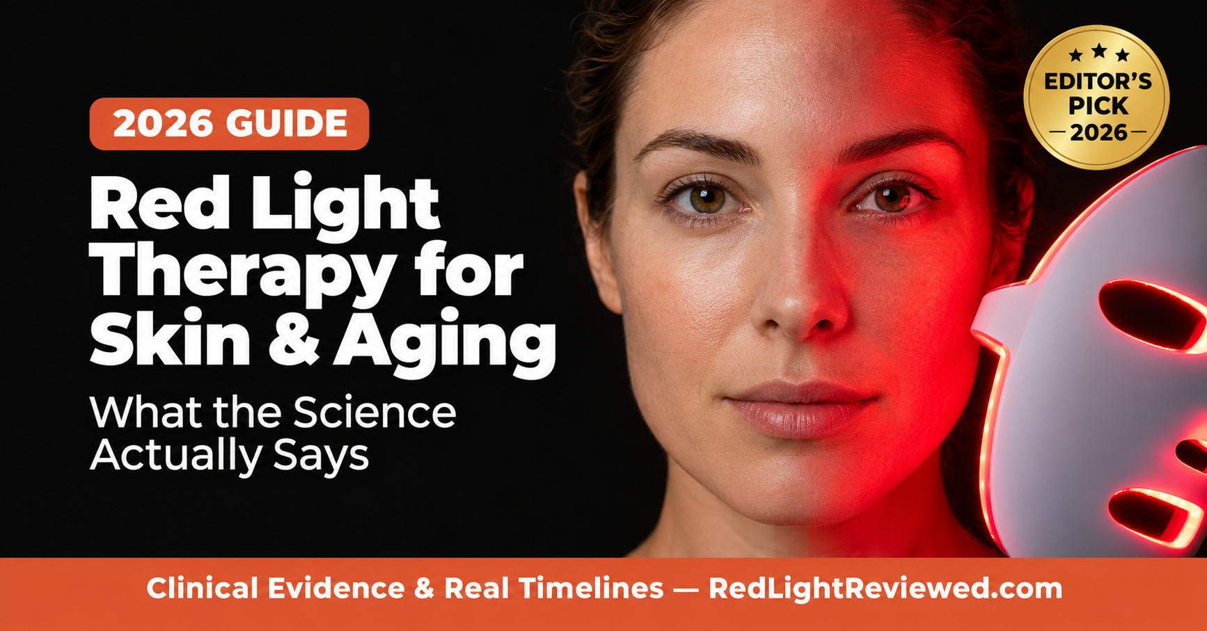 Red Light Therapy for Skin & Anti-Aging: What the Science Actually Says