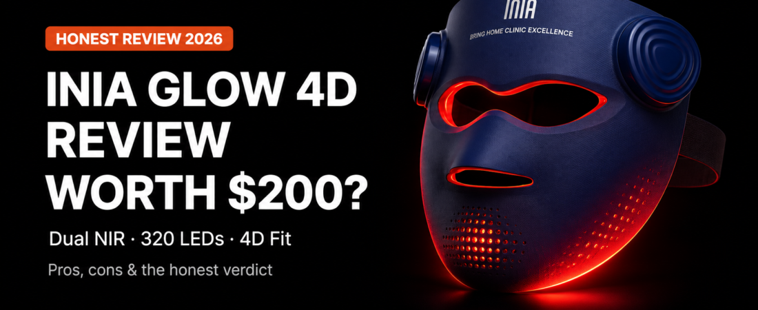 INIA Glow 4D Review 2026: Is the Dual-NIR Mask Worth $200?