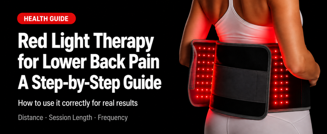 Red Light Therapy for Lower Back Pain: Step-by-Step Guide