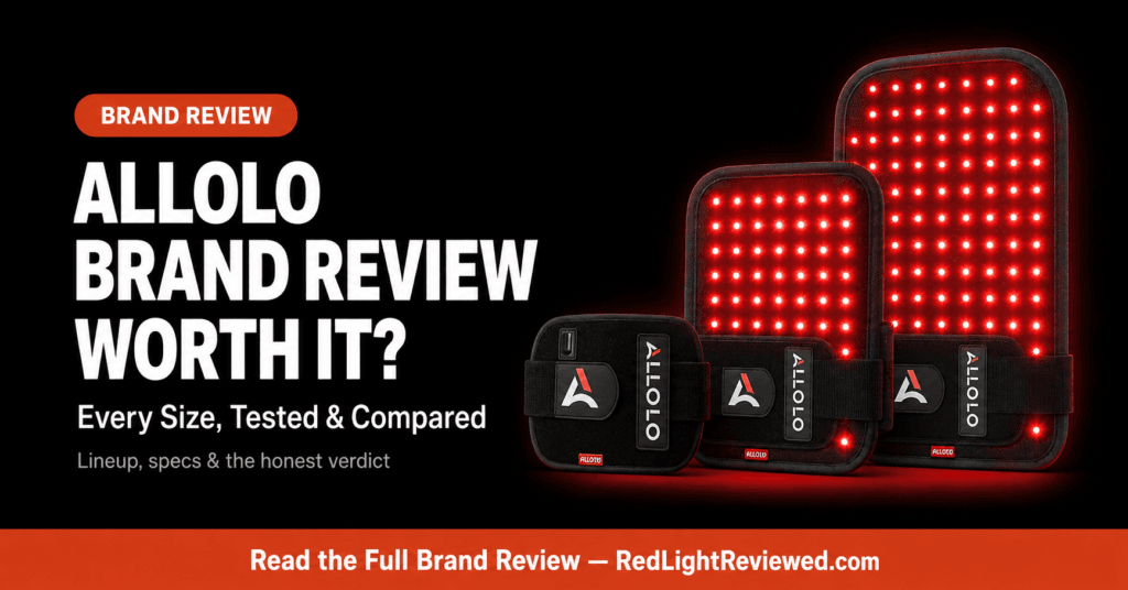 ALLOLO 3-in-1 Red Light Belt
