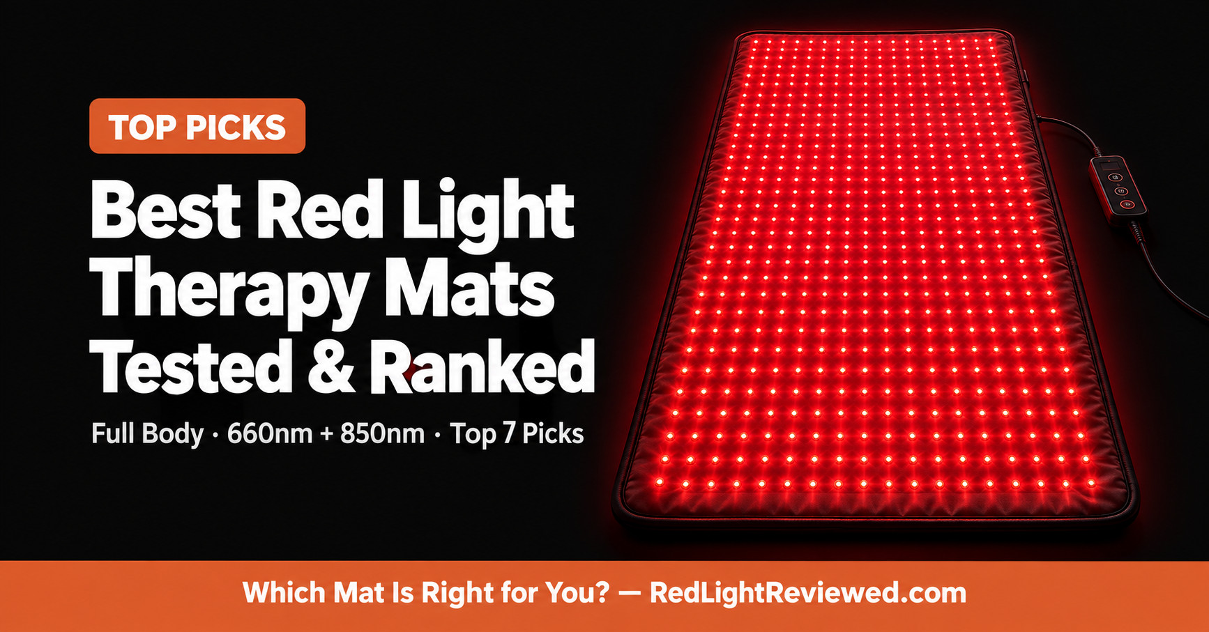 Best Red Light Therapy Mats: Top 7 Tested & Ranked