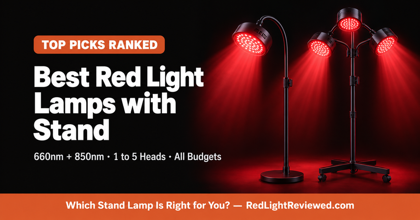 Best Red Light Therapy Lamps with Stand: Top 6 Ranked