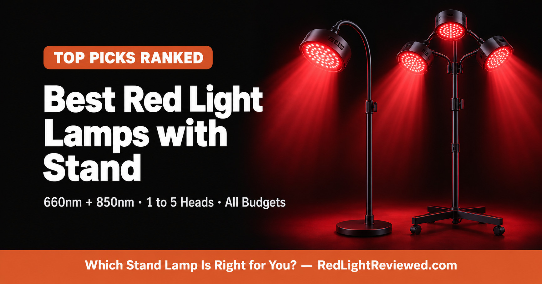 Best Red Light Therapy Lamps with Stand: Top 6 Ranked