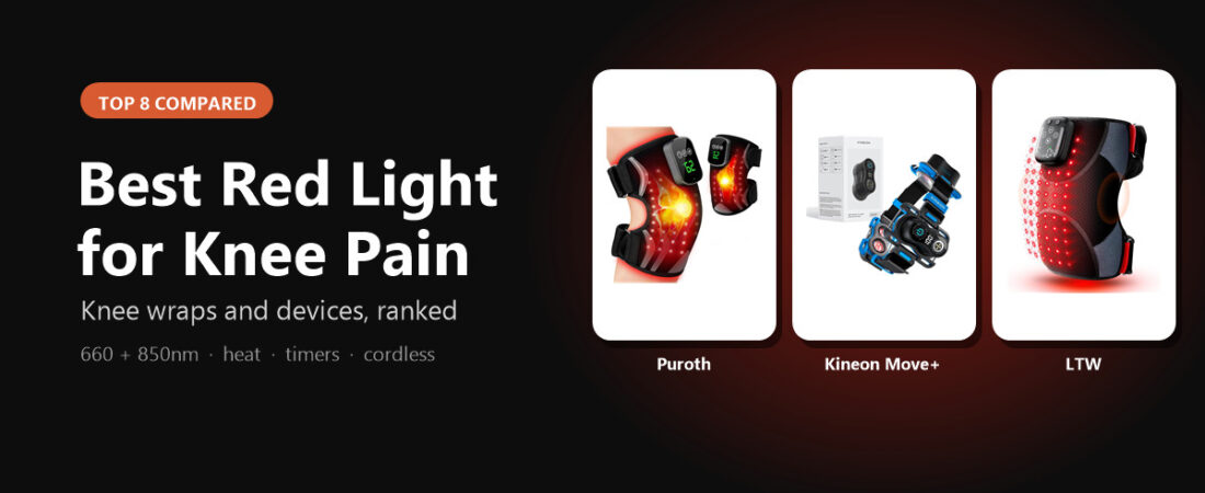 Best Red Light Therapy for Knee Pain: 8 Devices Compared