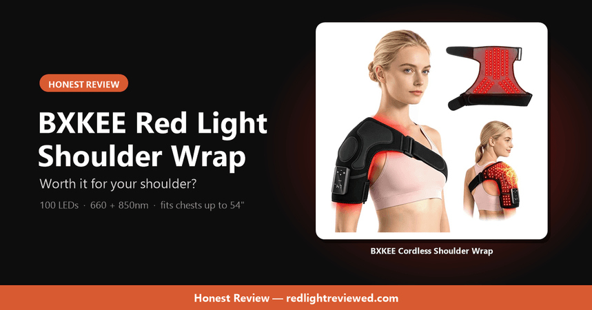 BXKEE Red Light Therapy Shoulder Wrap Review: Worth It?